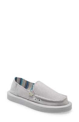 Sanuk Donna Slip-On Sneaker in Grey
