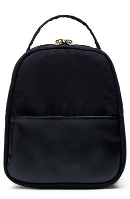 Herschel Supply Co. Mini Orion Backpack in Black Leather
