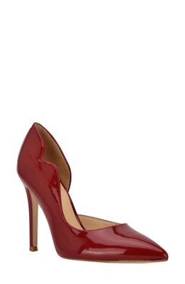GUESS Calidi Pointed Toe Pump in True Red-P