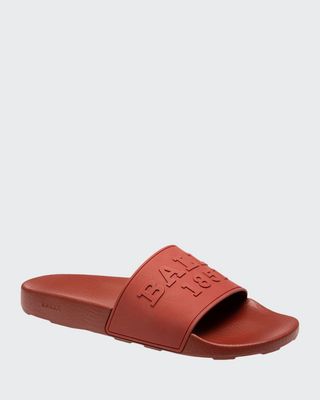 Men's Slaim Rubber Pool Slides