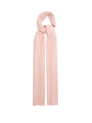 Extreme Cashmere - No.214 Link Stretch-cashmere Scarf - Womens - Pale Pink