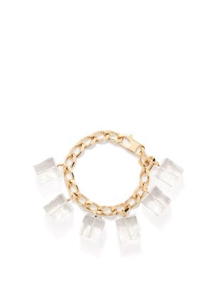 Jacquemus - Gourmette Glaçons Ice-cube Chain Bracelet - Womens - Clear
