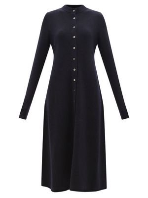 Extreme Cashmere - No.208 Chic Knitted Stretch-cashmere Dress - Womens - Navy