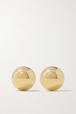 Mizuki - 14-karat Gold Earrings - one size