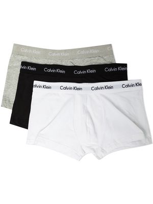Calvin Klein Underwear 3 pack low-rise boxer pants - White