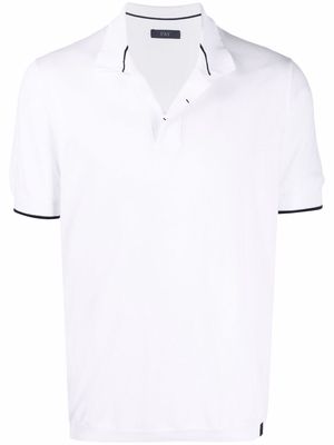 Fay short-sleeve polo shirt - White