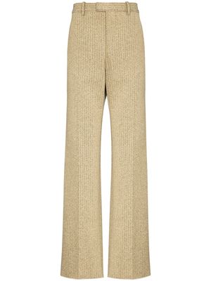 Bottega Veneta pinstripe tailored trousers - Neutrals