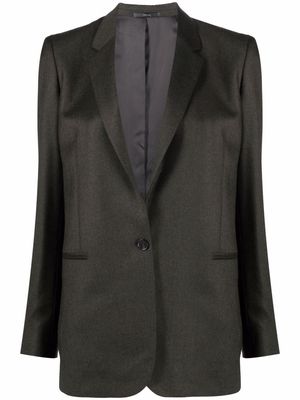 PAUL SMITH notched-lapels single-breasted blazer - Green