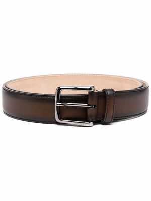 Tod's metal buckle belt - Brown