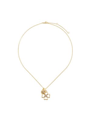 Goossens Talisman clover necklace - Gold