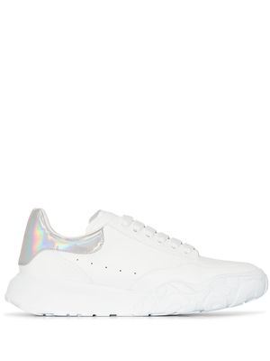 Alexander McQueen Court low-top leather sneakers - White