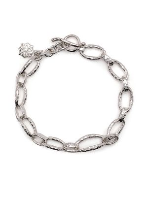 DOWER AND HALL oval-link nomad bracelet - Silver