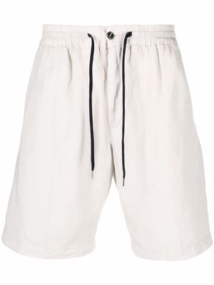 PT TORINO drawstring track shorts - Black