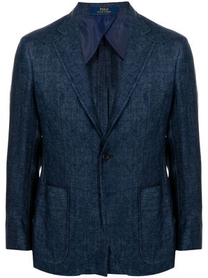 Polo Ralph Lauren Soft Linen single-breasted Sport Coat blazer - Blue