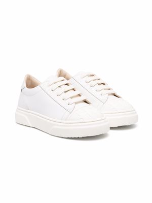 Château Lafleur-Gazin low-top lace-up sneakers - White