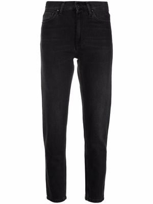 Carhartt WIP cropped high-rise jeans - Black