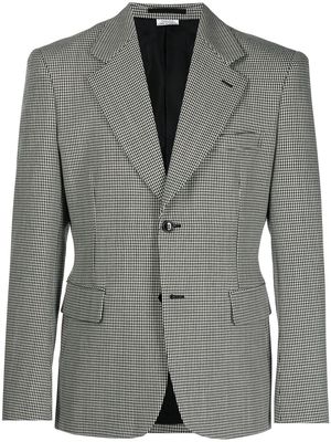 Comme Des Garçons Homme Plus houndstooth-pattern wool blazer - Multicolour