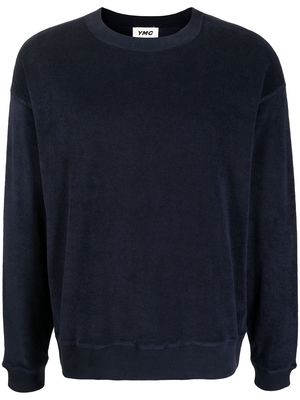 YMC crew neck fleece sweatshirt - Blue
