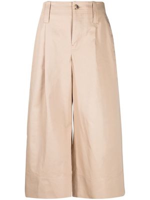 JW Anderson cropped wide-leg trousers - Neutrals