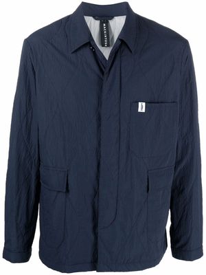 Mackintosh SEESUCKER CHORE quilted jacket - Blue