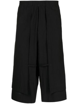 Craig Green panelled bermuda shorts - Black