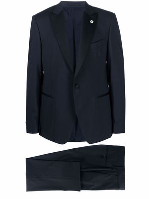 Lardini two piece single-breasted suit - Blue