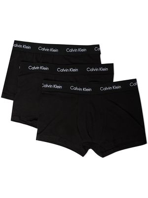 Calvin Klein Underwear three-pack low-rise boxer shorts - Black