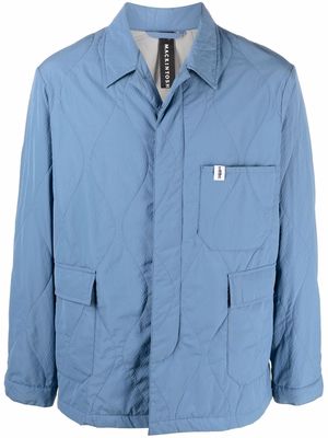 Mackintosh SEESUCKER CHORE jacket - Blue