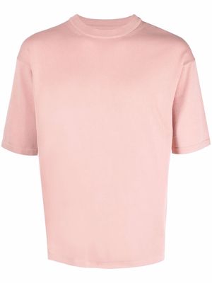 Roberto Collina short-sleeve cotton T-shirt - Pink