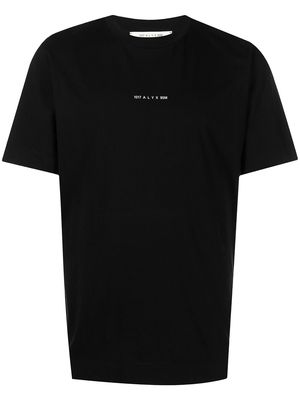 1017 ALYX 9SM Collection Logo cotton T-shirt - Black