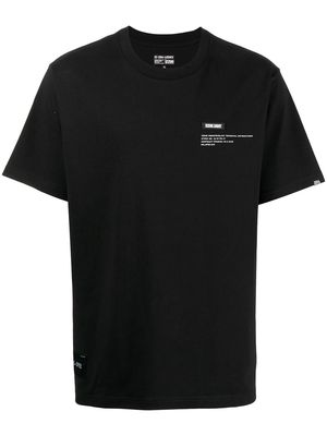 izzue logo-print cotton T-shirt - Black