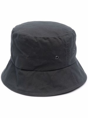 Mackintosh waxed cotton bucket hat - Grey