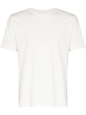 C.P. Company logo-print crewneck T-shirt - White