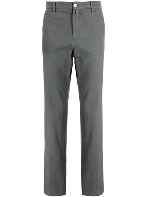 Kiton straight-leg chinos - Grey