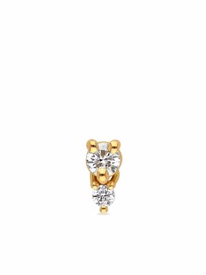 Delfina Delettrez 18kt yellow gold Dancing Diamonds earring