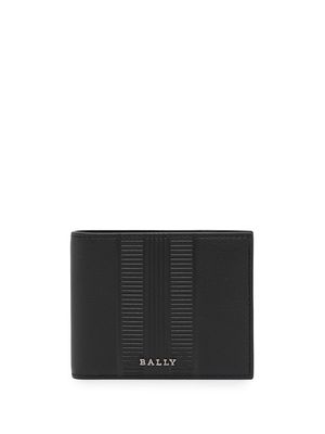Bally Bevye bi-fold leather wallet - Black
