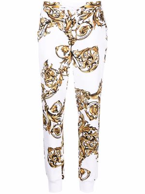 Versace Jeans Couture Regalia Baroque print track pants - White