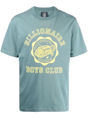 Billionaire Boys Club logo-print short-sleeved T-shirt - Green