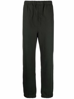 Lemaire elasticated track pants - Green