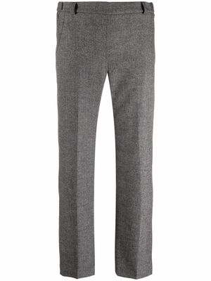 Seventy cropped straight leg trousers - Grey