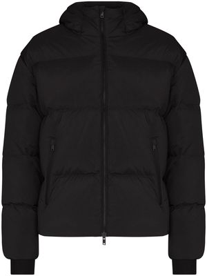 Represent hooded puffer jacket - Black