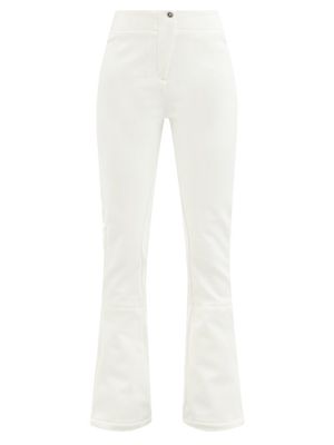 Fusalp - Tipi Iii Fleece-lined Softshell Ski Trousers - Womens - White
