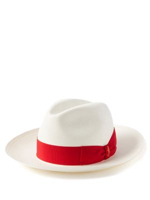 Borsalino - Amedeo Straw Panama Hat - Mens - Cream