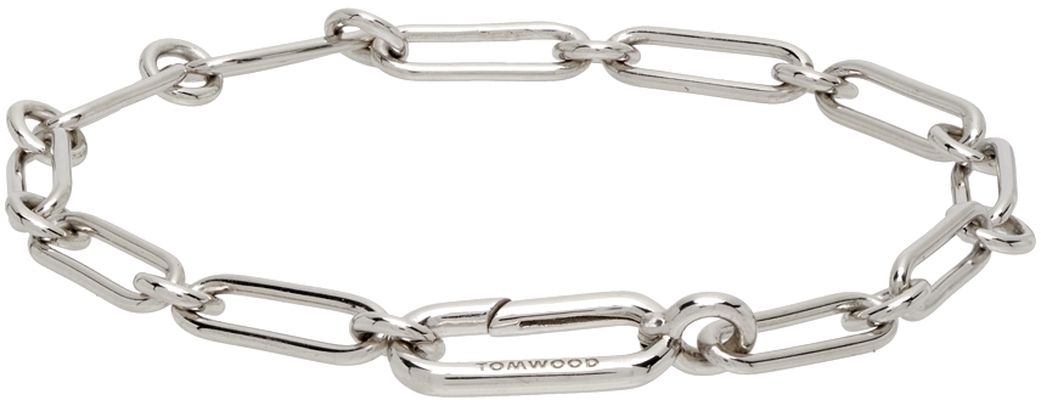 Tom Wood Silver Large Box Bracelet