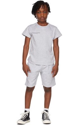 PANGAIA Kids Grey Organic Cotton 365 T-Shirt