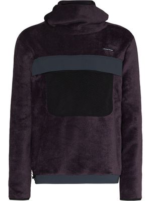 District Vision Noah fleece hoodie - Purple