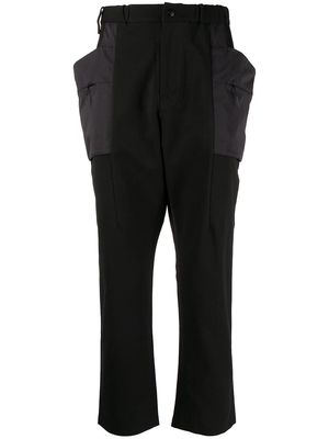 White Mountaineering Solotex luggage trousers - Black