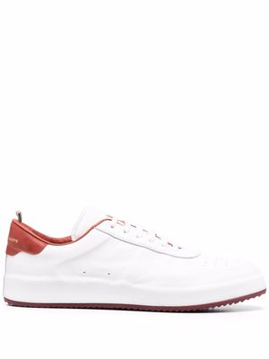 Officine Creative logo low-top sneakers - White