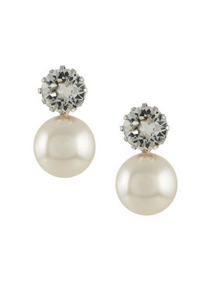 Jennifer Behr Ines pearl earrings - Silver