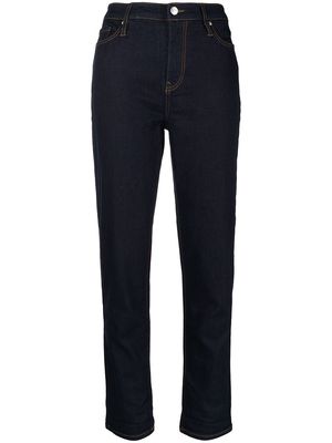 Armani Exchange five-pocket straight-leg jeans - Blue